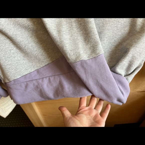 Purple gray top size S SUPER UNIQUE DESIGN - Picture 2 of 5